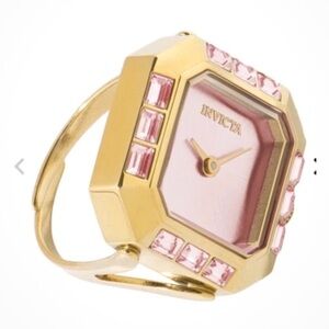 Invicta Mini Angel Women's Ring Watch - 21.5mm, Gold